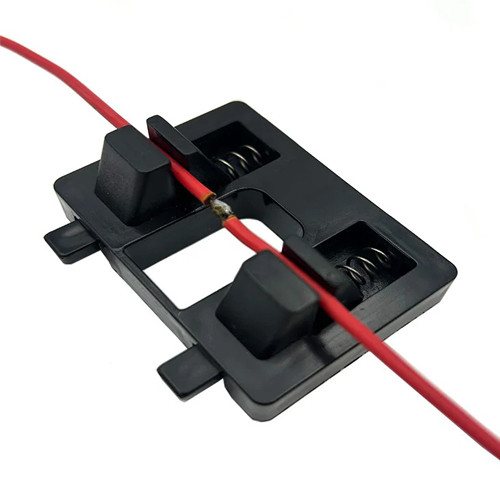 Держатель фиксатор для сварки пайки проводов с 2 пружинными зажимами пластик Винница - изображение 3