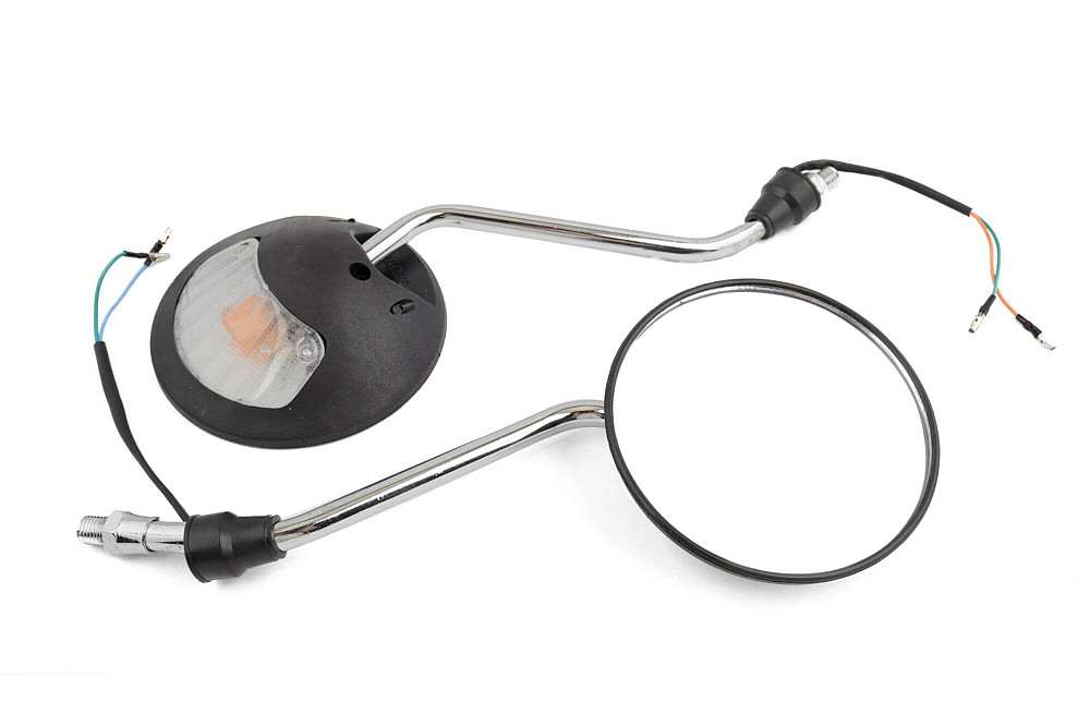 Дзеркала Zongshen, Lifan 125/150 (з поворотами, хромована ніжка) EVO Киев - изображение 1