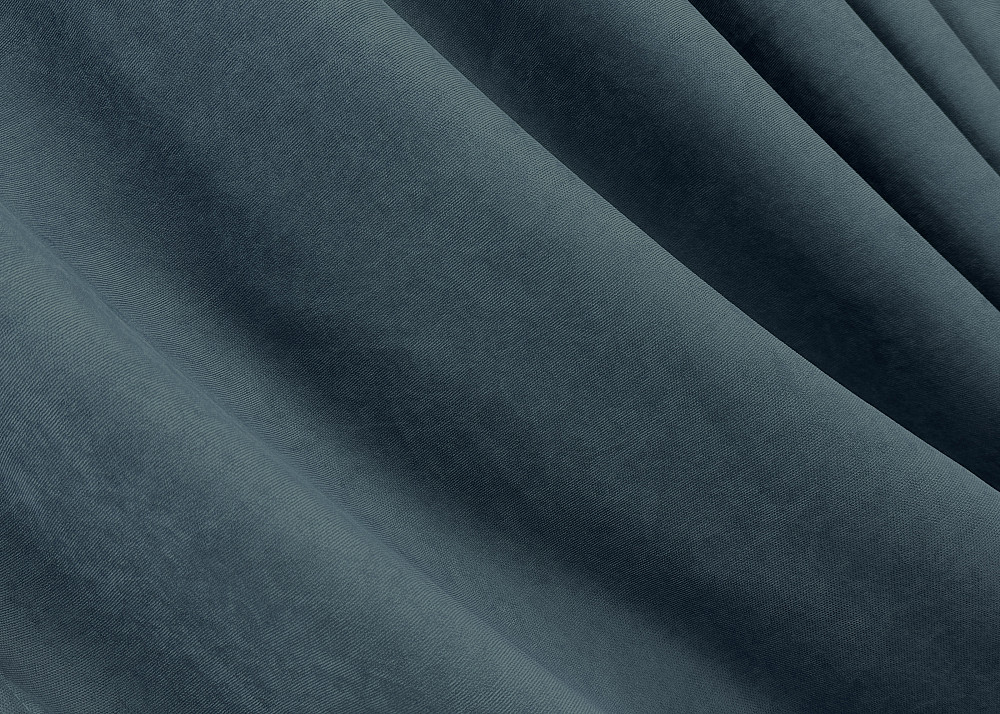 Комплект штор VR-Textil Мікровелюр Petek 100х270 2шт і Тюль 300х270 1489ш-1153т Сіро-блакитний з білим 71-033/1 Київ - фото 5