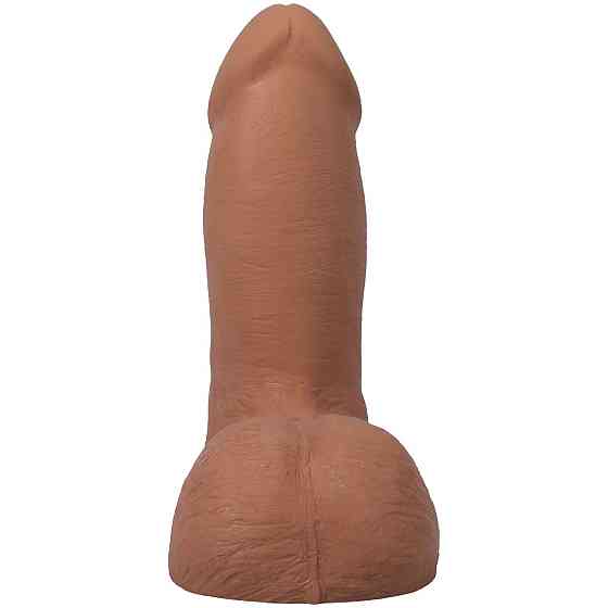 Фалоімітатор Doc Johnson The Realistic Cock ULTRASKYN - 5 Inch with Balls Caramel Sex Aura Київ