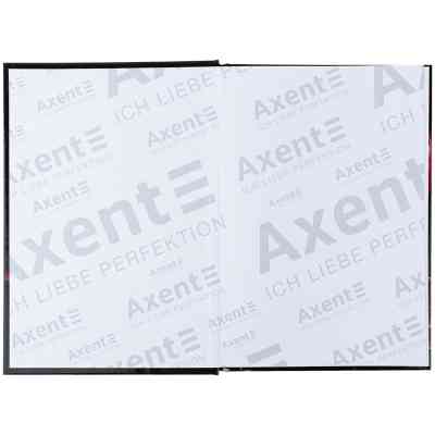 Книга записная Axent Maroon fleur А5, 96 листов, клетка, твердая обложка (8459-1-A) Винница