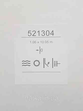 Шпалери метрові вінілові на флізеліні Sintra Structure тонка смужка матові білі 521304 Київ