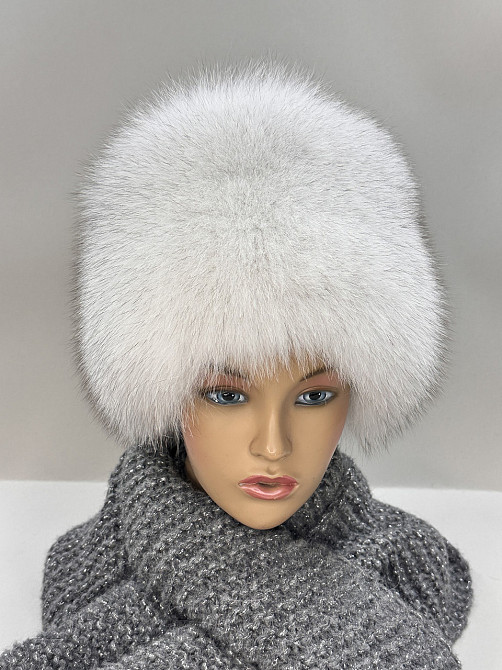 Шапка меховая женская кубанка Ребекка Колотый лёд Харьков - изображение 7