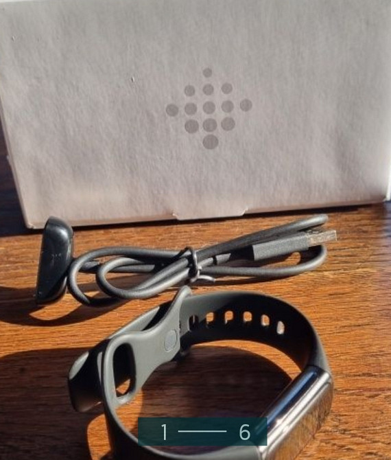 Фітнес-браслет, трекер: FitBit Charge 5, Black. Київ - фото 1