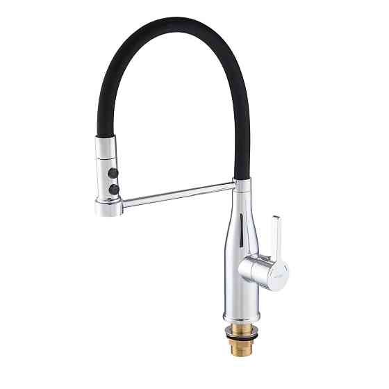 Кухонний змішувач Mixxus Premium Summer 017 REFL.BLACK MI6960 Харків