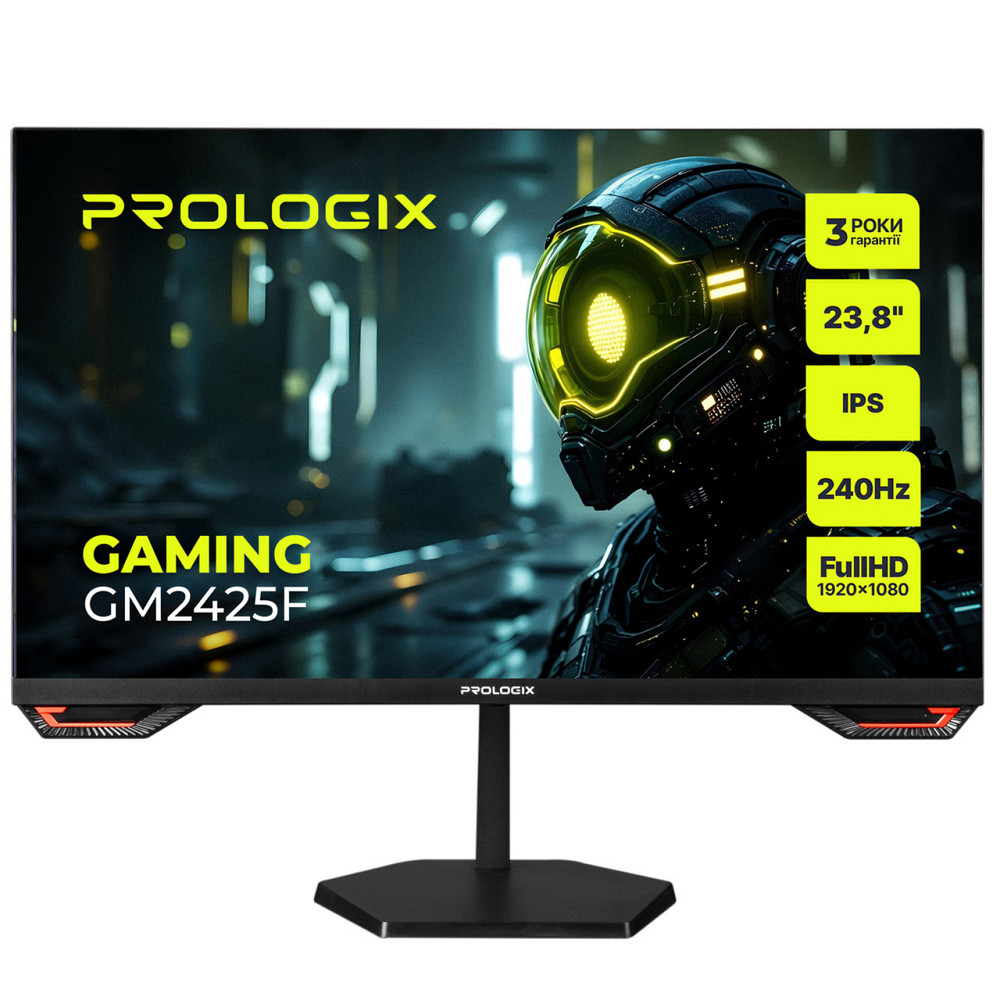Монітор Prologix Gaming 23.8" GM2425F IPS Black 240Hz ( 15551 ) Харків - фото 1