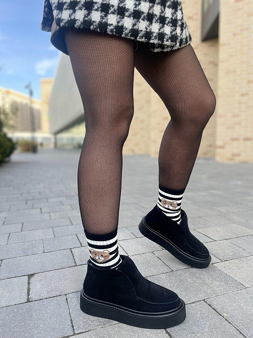 Без бренда Черевики жіночі GREMMY 207 чорні (зима, замша натуральна) (5309) 39 Коломия - фото 1