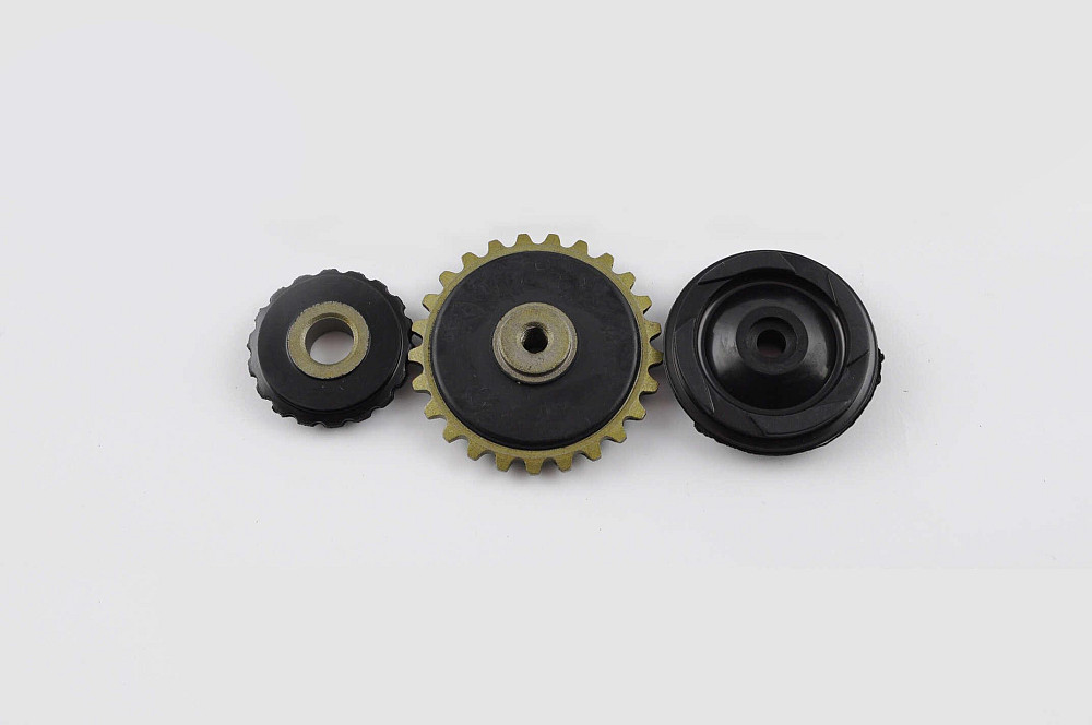 Натягувач ланцюга ГРМ Delta (3 ролики) BAJAJ Київ - фото 1