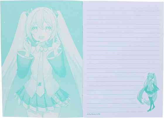 Набір канцелярії Hatsune Miku для школи письма та малювання пенал А5 Київ