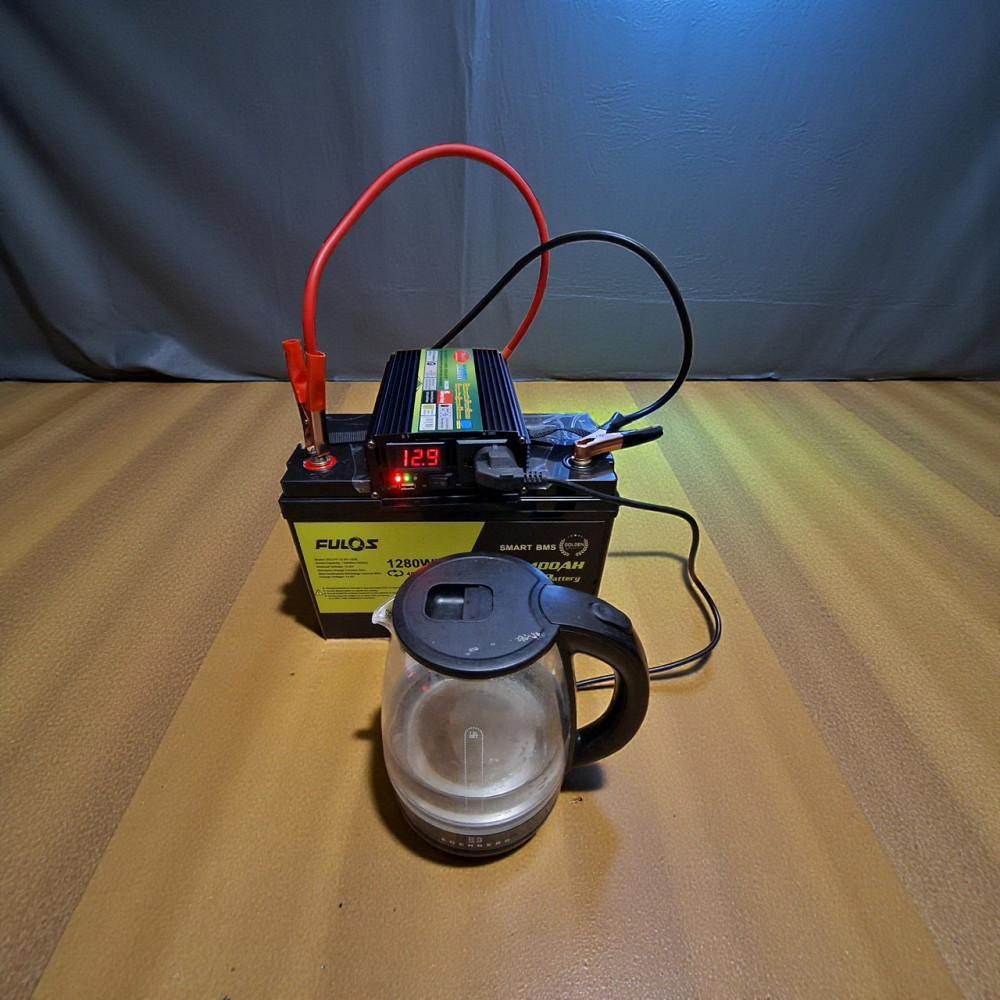 ДБЖ Перетворювач напруги автомобільний Wimpex WX 3200 USB, інвертор з UPS і зарядкою 1000Wat Одеса - фото 9