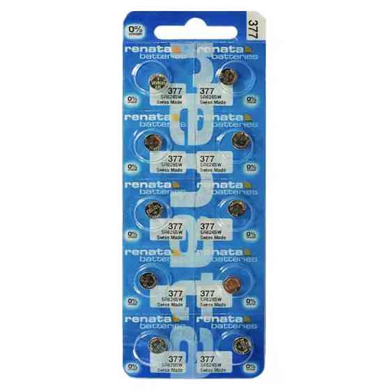 Батарейка Renata SR 626W 377/AG4 (10шт) Київ