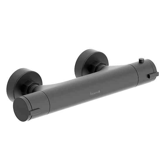 Смеситель термостатический для душа Imprese KUCERA черный\матовый f03303410AB Киев