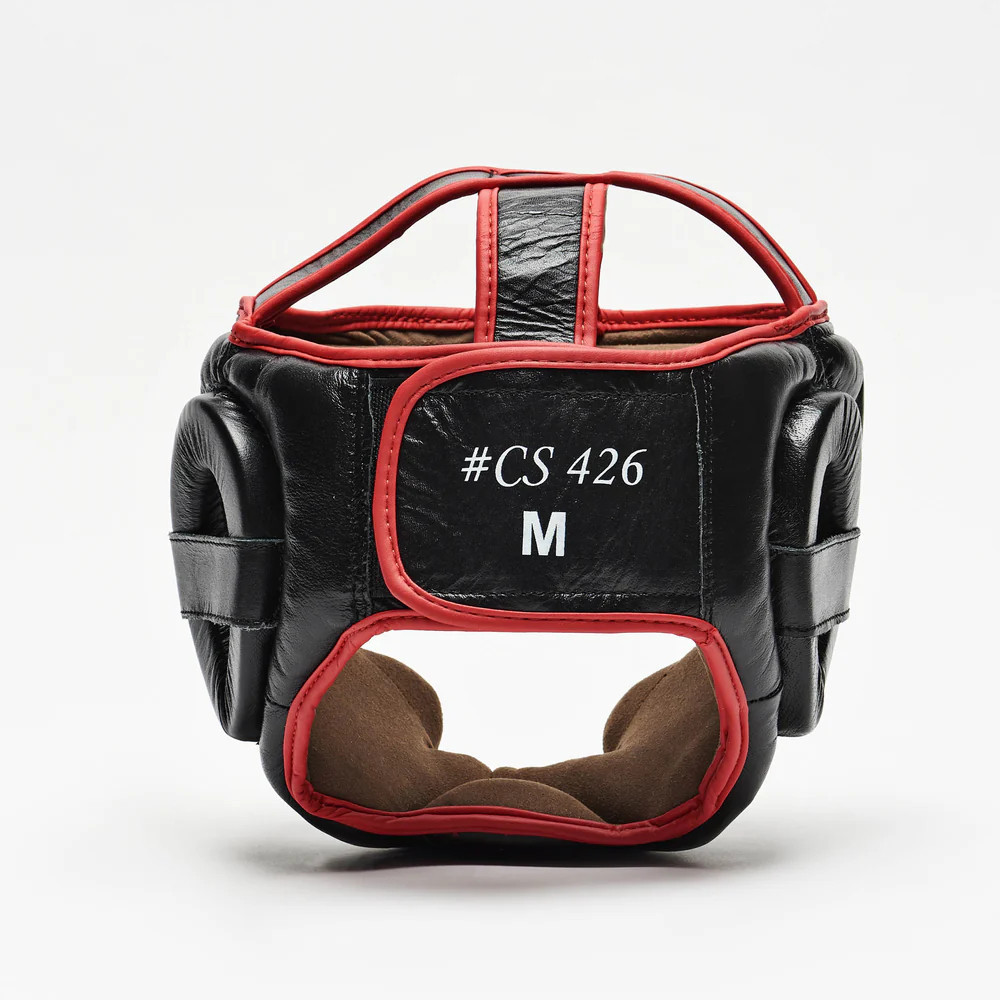 Боксерський шолом Leone CS426 FULL COVER Black M Каменское - изображение 4