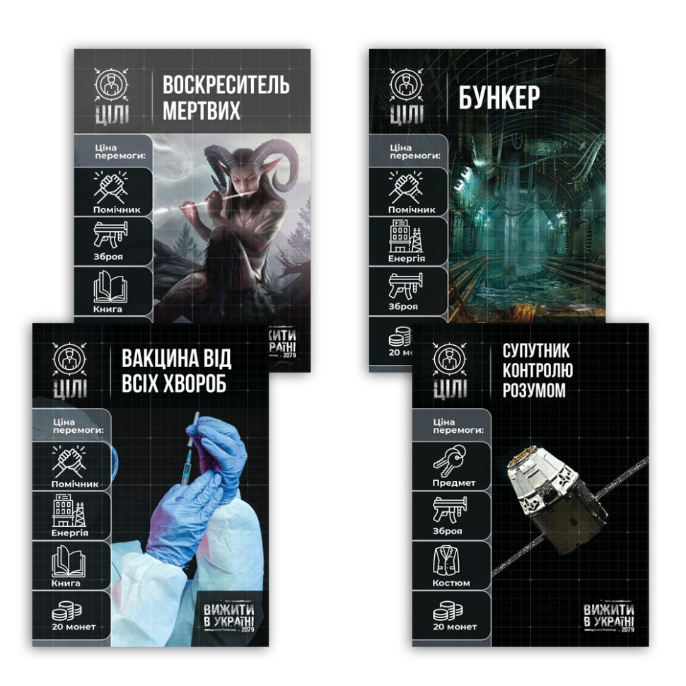 Настільна гра "Вижити в Україні 2079" PLR-0013 Вінниця - фото 2