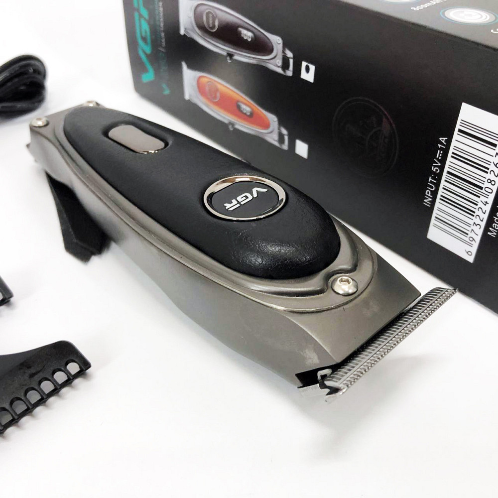 Класна машинка для стрижки волосся, Бездротові машинки для стрижки легкі Надійна машинка BP-93 Івано-Франківськ - фото 6