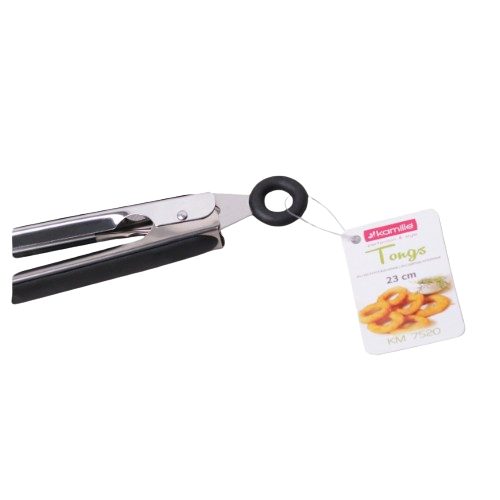 Щипці нержавіюча сталь 23см з силіконовими вставками на ручках 7520 KAMILLE Житомир