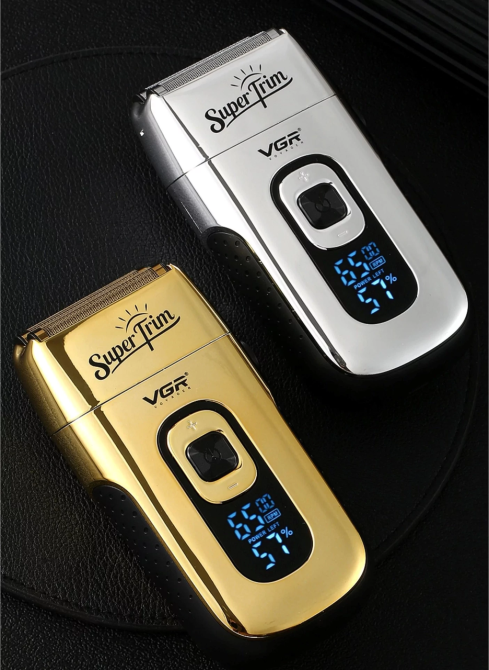 Електробритва шейвер VGR V-332 USB 5 Вт Сріблястий Вінниця - фото 6