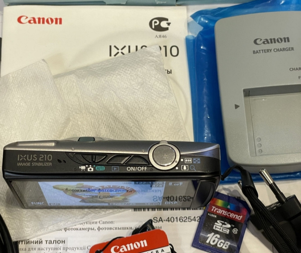 Фотоаппарат Canon IXUS 210 Киев - изображение 7