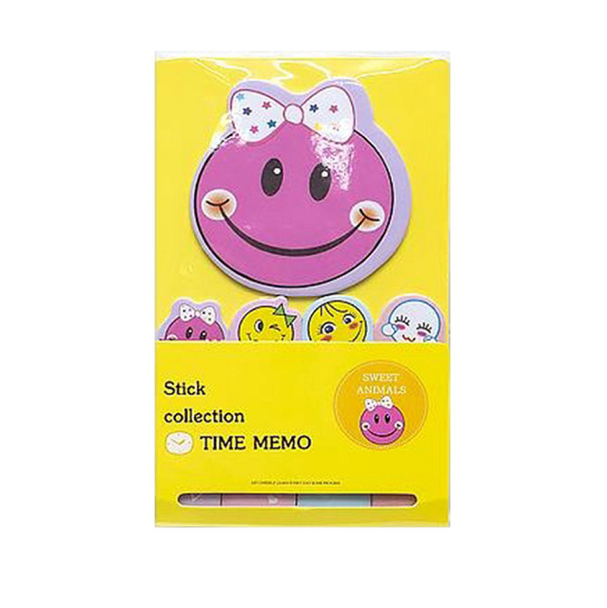 Бумажные стикеры Смайл Bambi N7-006-4 для заметок Винница - изображение 1