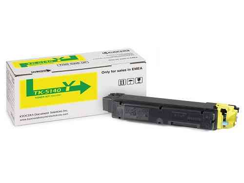 Kyocera TK-5140Y, 1T02NRANL0 - оригинальный тонер картридж Киев