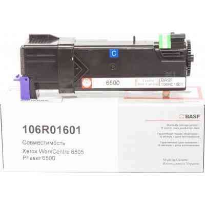 Тонер-картридж BASF Xerox Ph 6500/WC6505 Cyan 106R01601 (KT-106R01601) Винница
