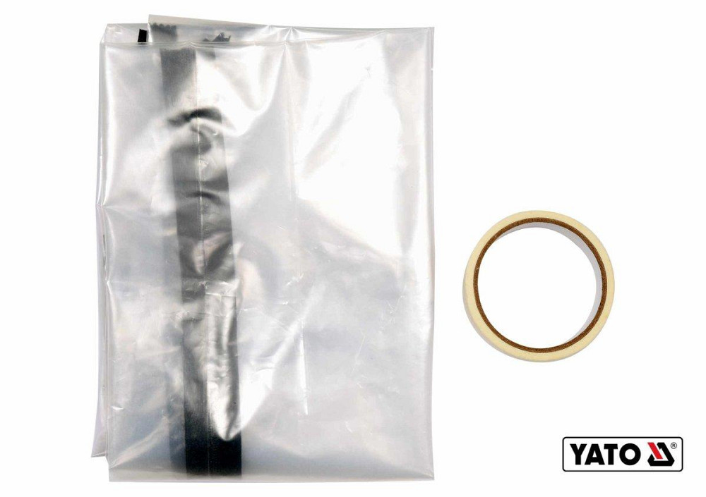 Плівка пилезахисна для дверних і віконних отворів YATO: 220х120 см, тип 