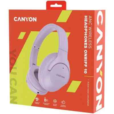 Навушники Canyon OnRiff 10 ANC Bluetooth Purple (CNS-CBTHS10PU) Вінниця