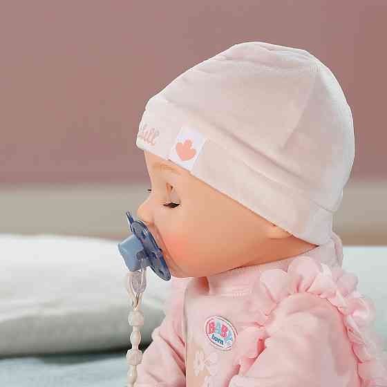 Пустушка для ляльки Baby Born на кліпсі (блакитна) Дніпро