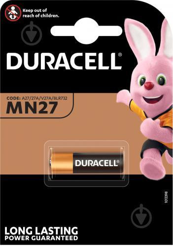 Батарейка Duracell A27 Днепр - изображение 1