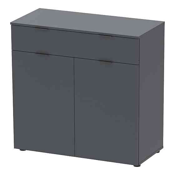 Комод в гостиную Doros Рон 2 80х38х100 см Графит (DRS-011295) Днепр