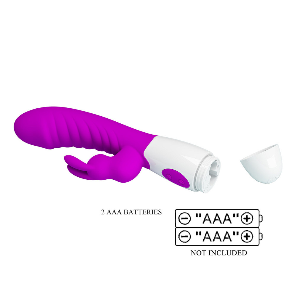 Вибратор - Pretty Love Naughty Bunny Vibrator Purple Sex Aura Киев - изображение 10