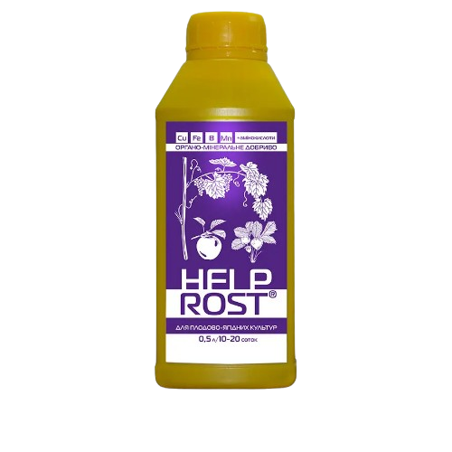 Добриво для плодово-ягідних культур органо-мінеральне 500мл Жива земля Хелпрост Житомир