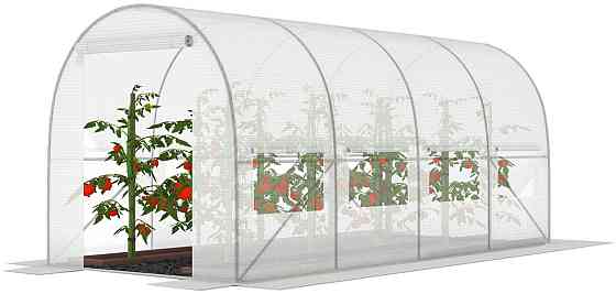 Пленка для теплицы 10 м² армированная, плотность 140 г/м2, с UV-4 фильтром, Белая (Польша) Киев