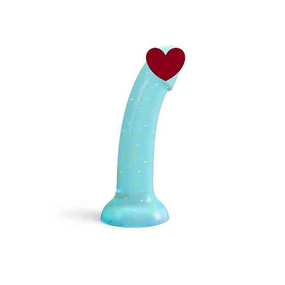 Дилдо с блестками Love To Love DILDOLLS - NIGHTFALL, ультрамягкий Sex Aura Киев