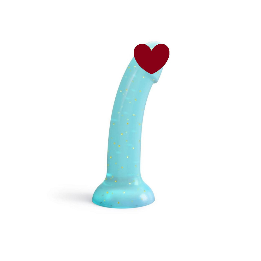 Дилдо с блестками Love To Love DILDOLLS - NIGHTFALL, ультрамягкий Sex Aura Киев - изображение 1