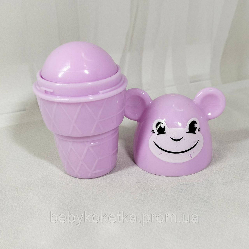 Дитячий бальзам для губ зволожувальний Magic Your Life Lip Balm Морозиво зоопарк Львів - фото 2