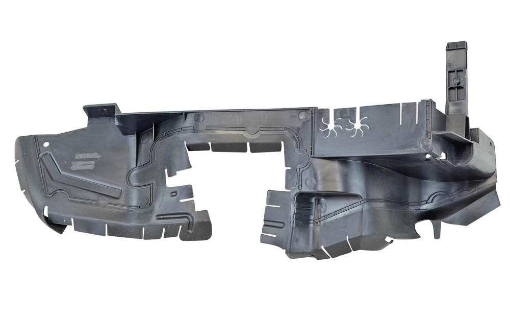 Воздуховод (дефлектор) Джип Компас 2 MP (2016-2021) левый 1,3 T радиатора Мукачево - изображение 1