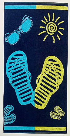 Детское махровое полотенце Ideal Textile Summer 70х140 см 450 г/м2 (56860816) Черновцы - изображение 1