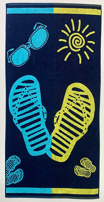 Дитячий махровий рушник Ideal Textile Summer 70х140 см 450 г/м2 (56860816) Чернівці - фото 1