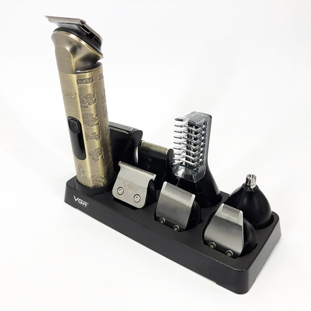 Бездротовий тример для стрижки та гоління, Домашні машинки для стрижки Електромашинка волосся NE-48 Львів - фото 3