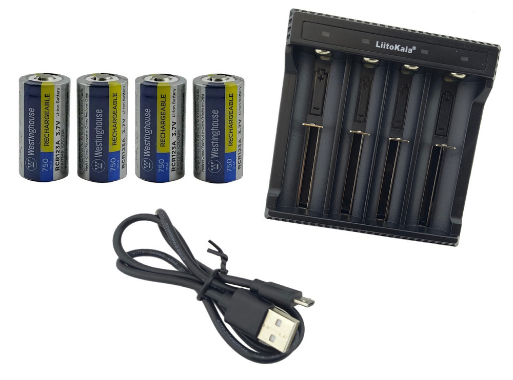 Зарядний пристрій і акумулятори PES для безперебійної роботи смарт-замка David Київ - фото 1