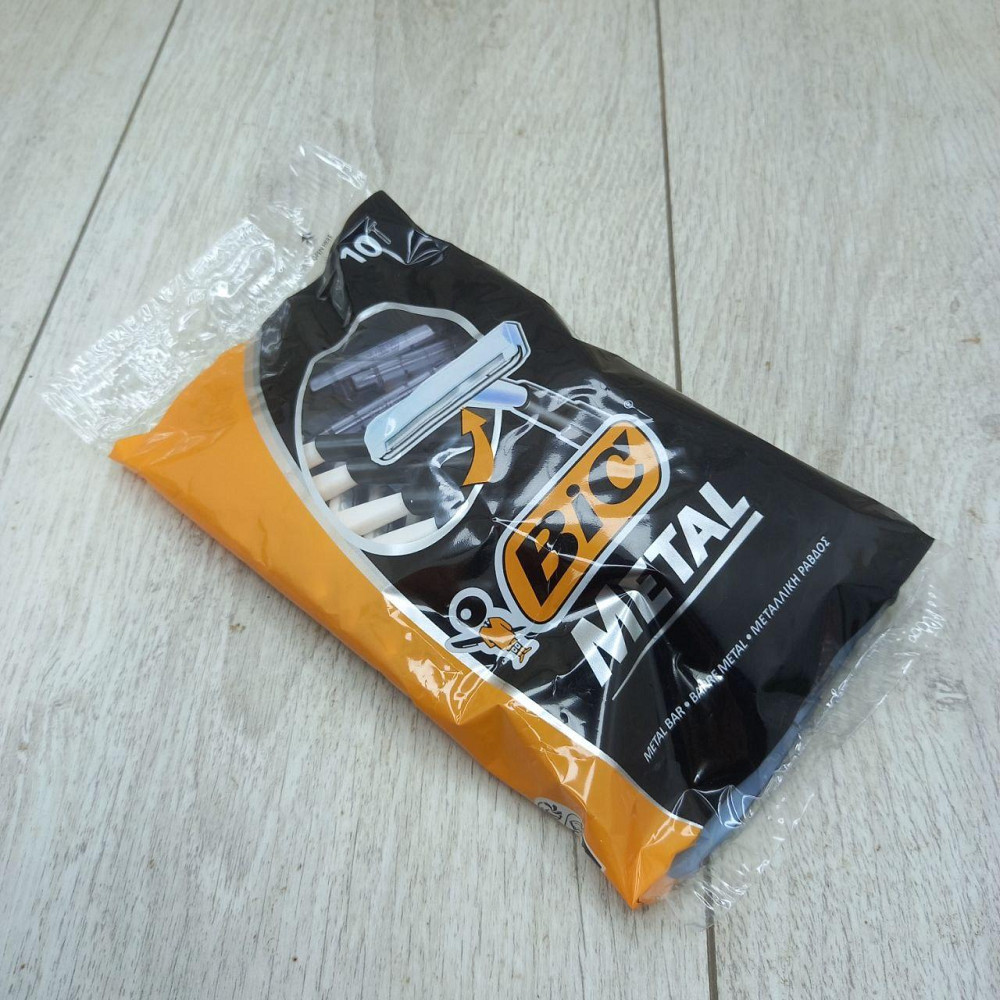 Чоловіча бритва BIC (БІК) Metal  (10штук) Харків - фото 3