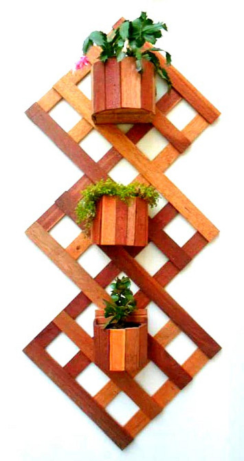 Полка настенная для цветов 