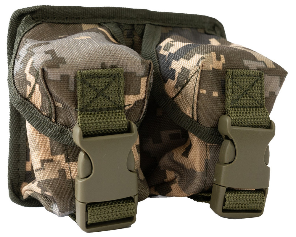 Підсумок підвійний тактичний для зберігання із кріпленням молі Піксель Одеса - фото 5