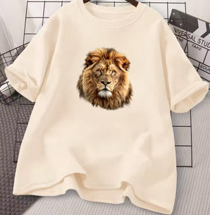 Термонаклейка на одежду модная Лев Киев - изображение 2