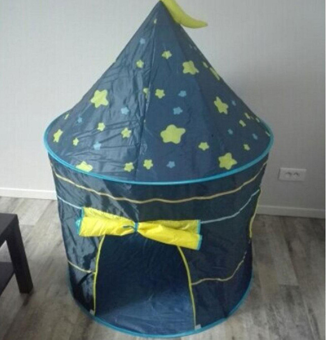 Дитячий ігровий намет Замок (135х105х105см),Синя SBR Київ - фото 7