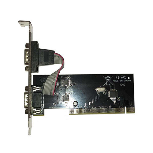 Контроллер PCI переходник на 2 RS232 DB9 COM-порта для поключения к ПК устройств Киев - изображение 1