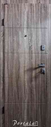 Двері квартирні, серія Концепт, модель Лайн 6, гнутий профіль, коробка 90 мм., полотно 70мм. 850 Київ