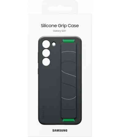 Чохол-накладка Samsung Silicone Grip Case для Samsung Galaxy S23+ SM-S916 Black (EF-GS916TBEGRU) ( 12850 ) Харьков