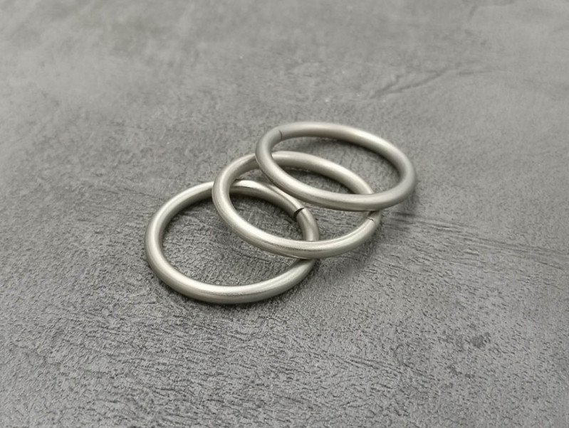 Кільце для карнизу Orvit 19 мм Металеве (30 х 37) х 3,5 мм САТИН Львів - фото 2